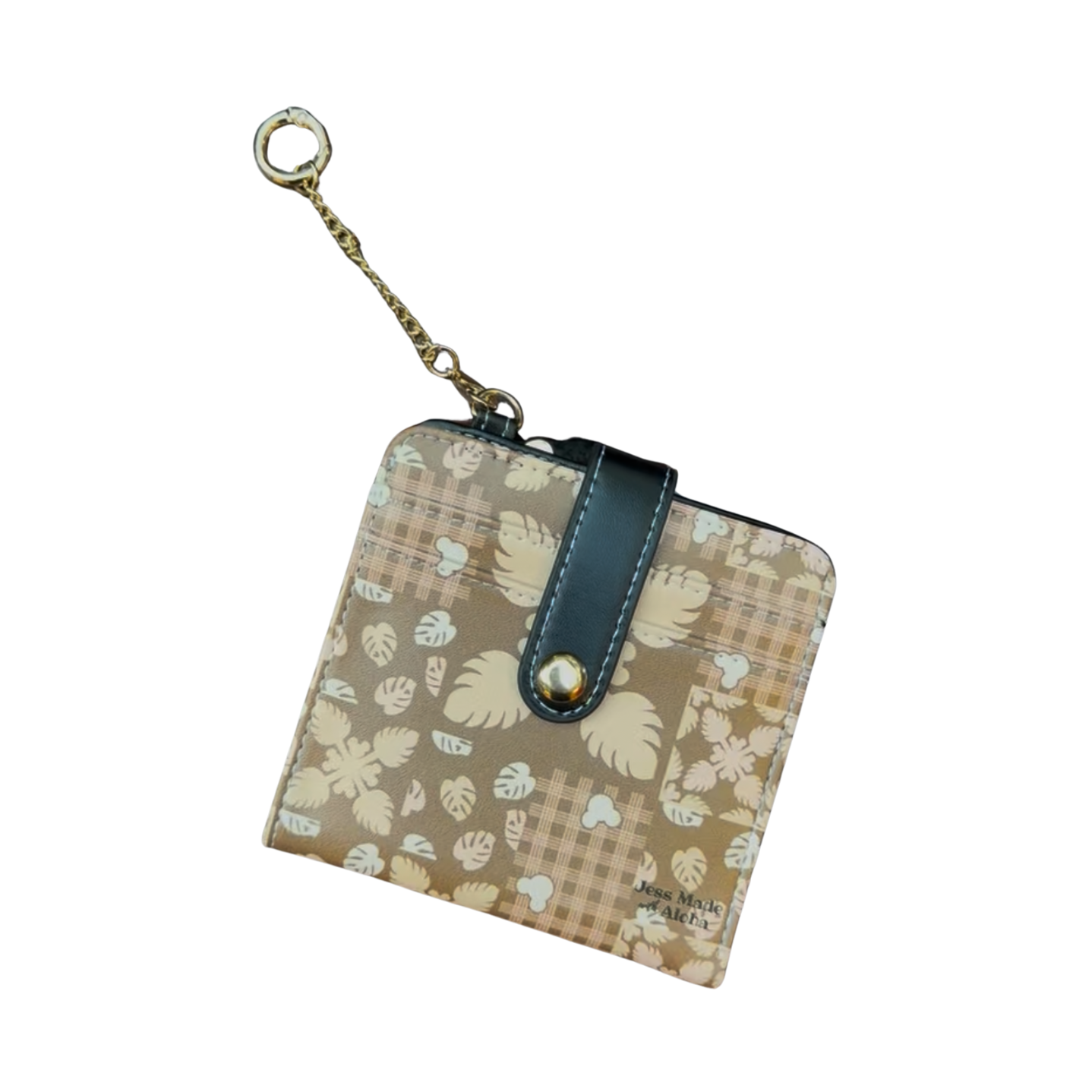 Keychain Wallet - Magical Monstera