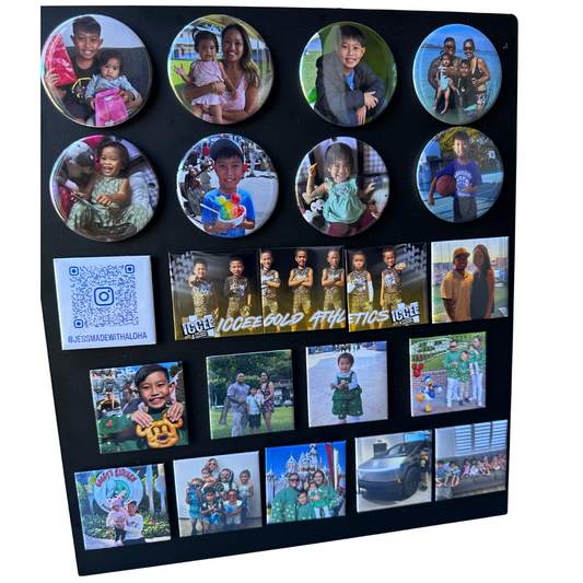 Round  2.5" Photo Magnets