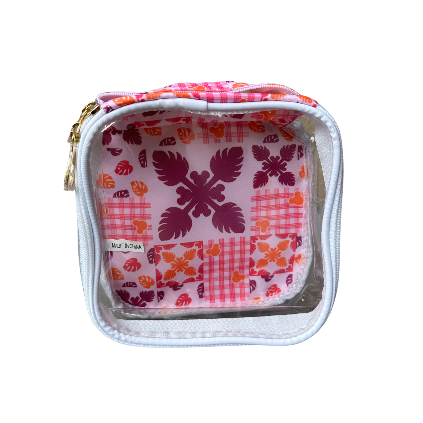 Clear Toiletry Bags - Magical Monstera