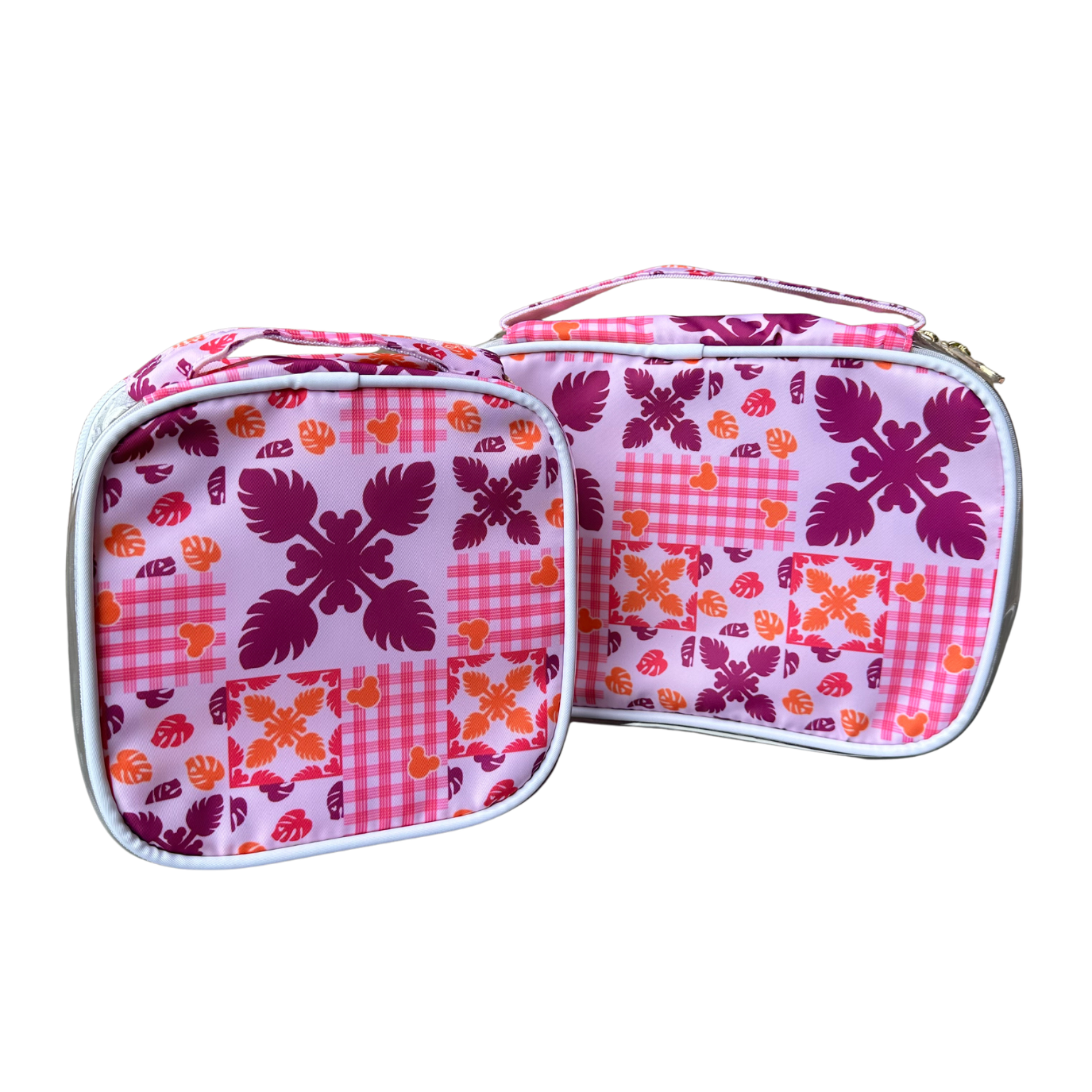 Clear Toiletry Bags - Magical Monstera